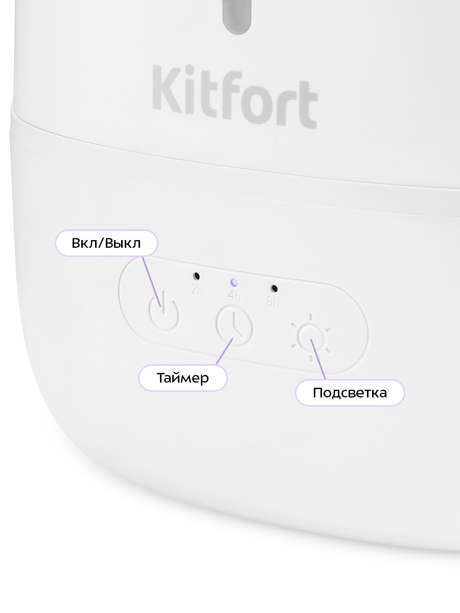 Увлажнитель воздуха KITFORT КТ-2831 - фото 2
