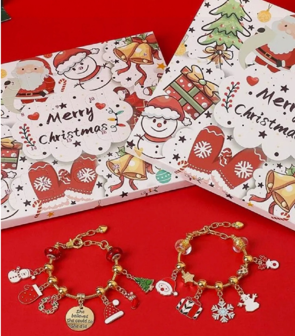 Набор для творчества ТОТОША плетение новогодний Адвент календарь - фото 11