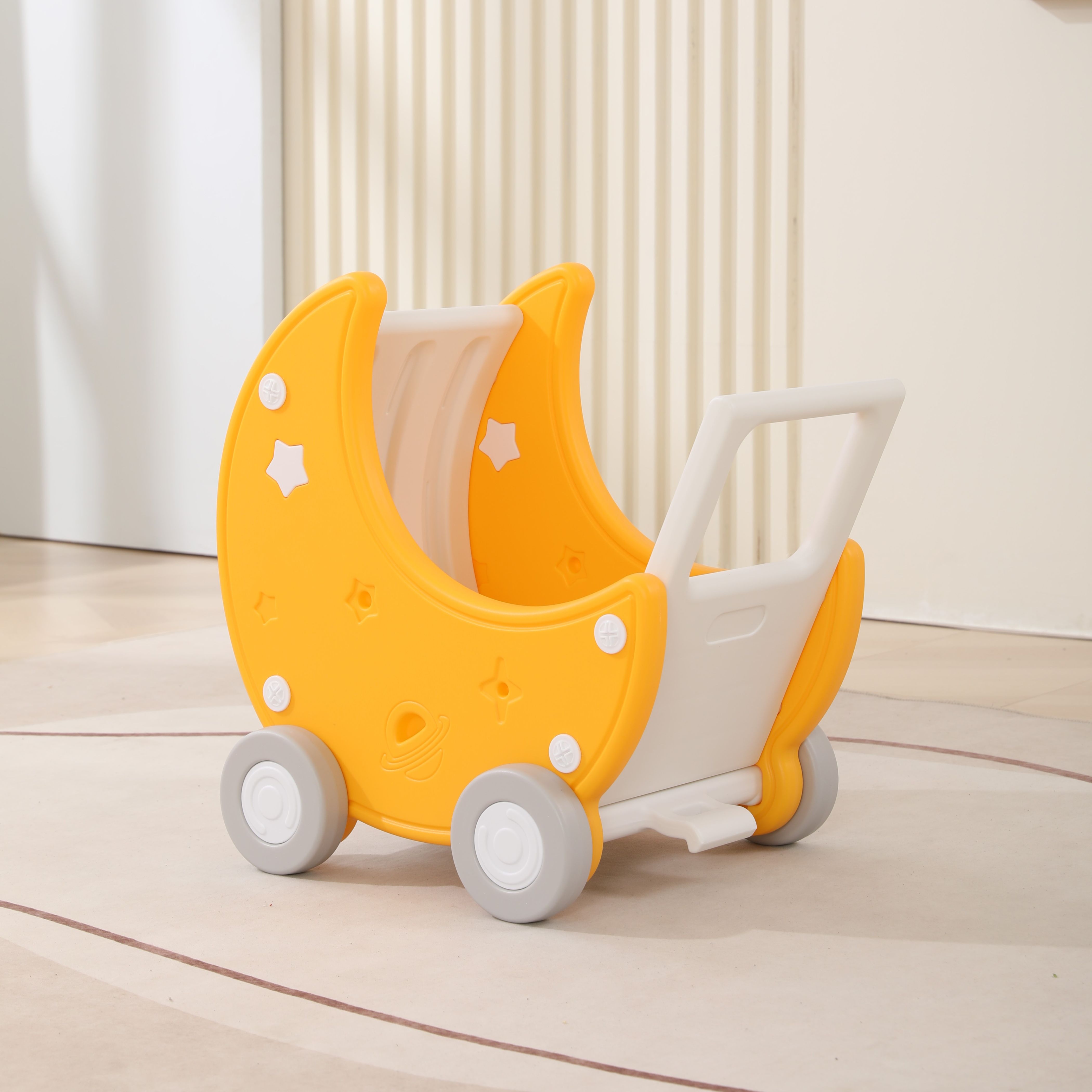 Коляска-люлька для кукол UNIX Kids PPCARTMOON - фото 8