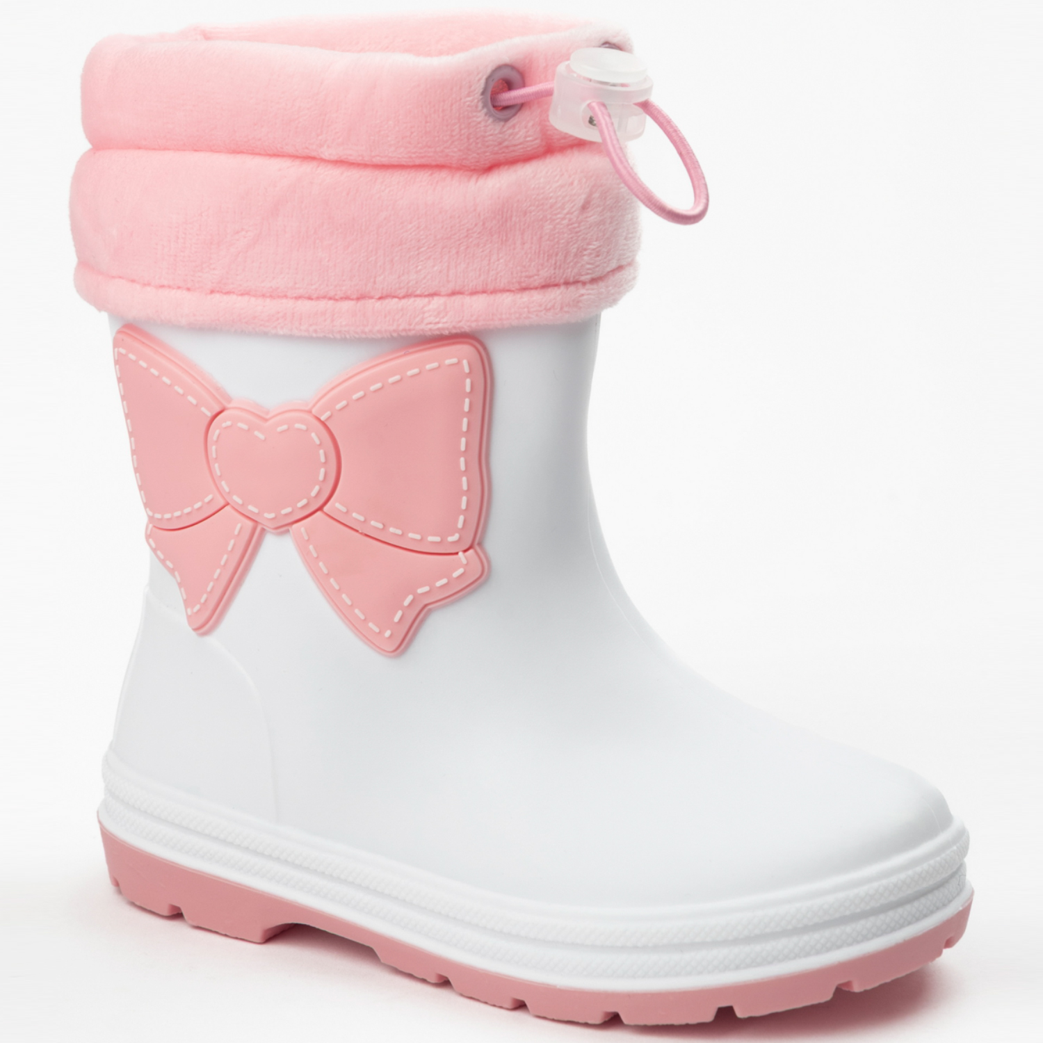 Сапоги резиновые TikkaGo 7B05_2025-05_white-pink - фото 4