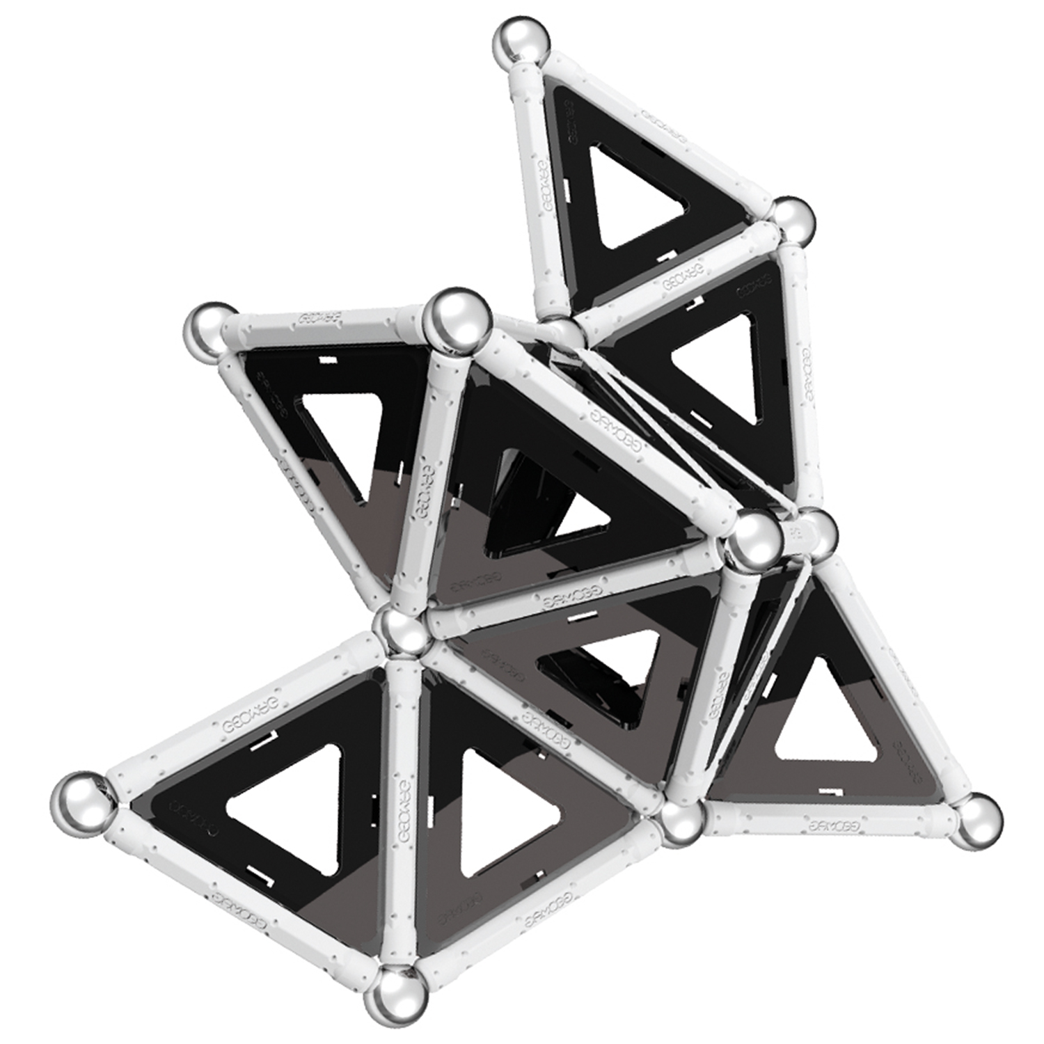Конструктор Geomag Black White магнитный 68 дет. - фото 5