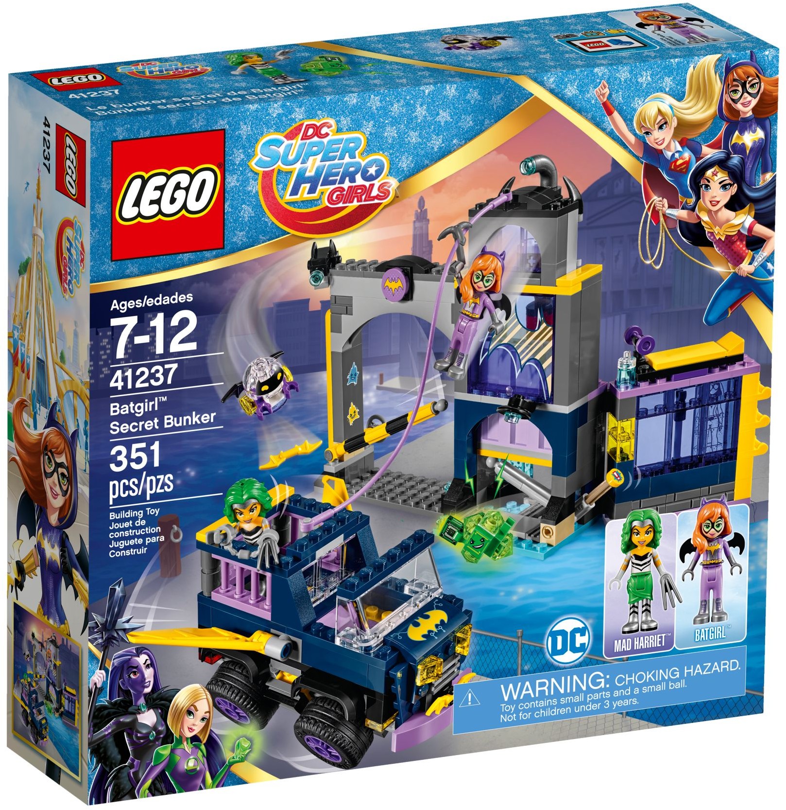 Конструктор LEGO DC Super Heroes Girls 41237 351 дет. - фото 1