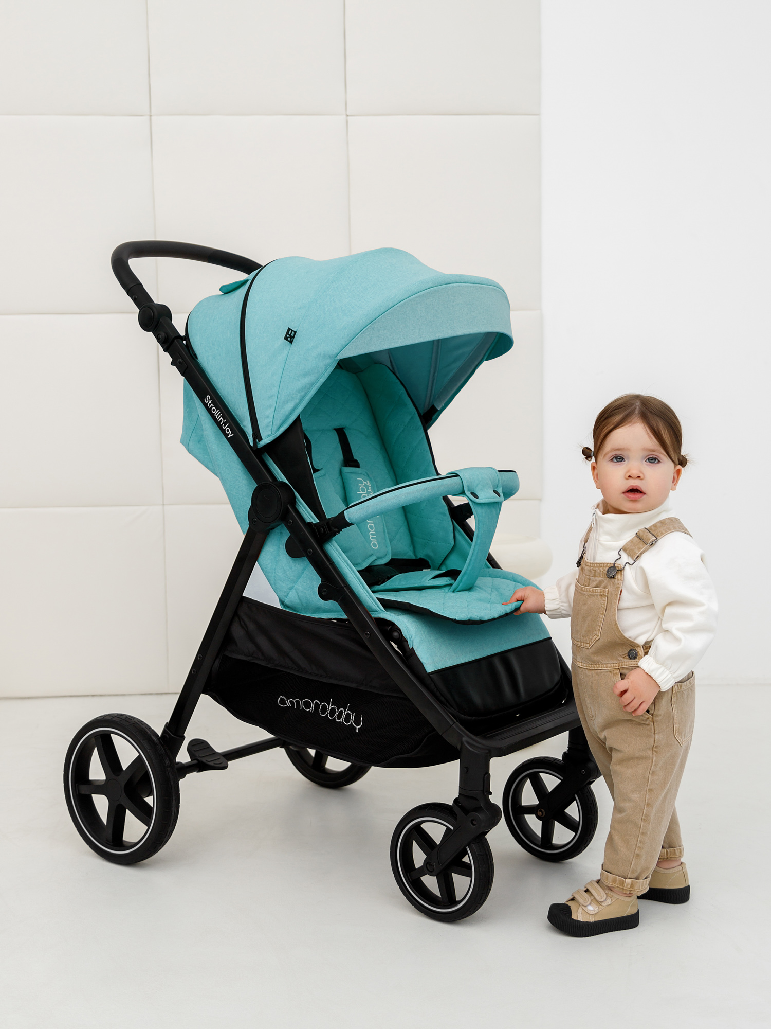 Коляска прогулочная Amarobaby StrollinJoy - фото 27