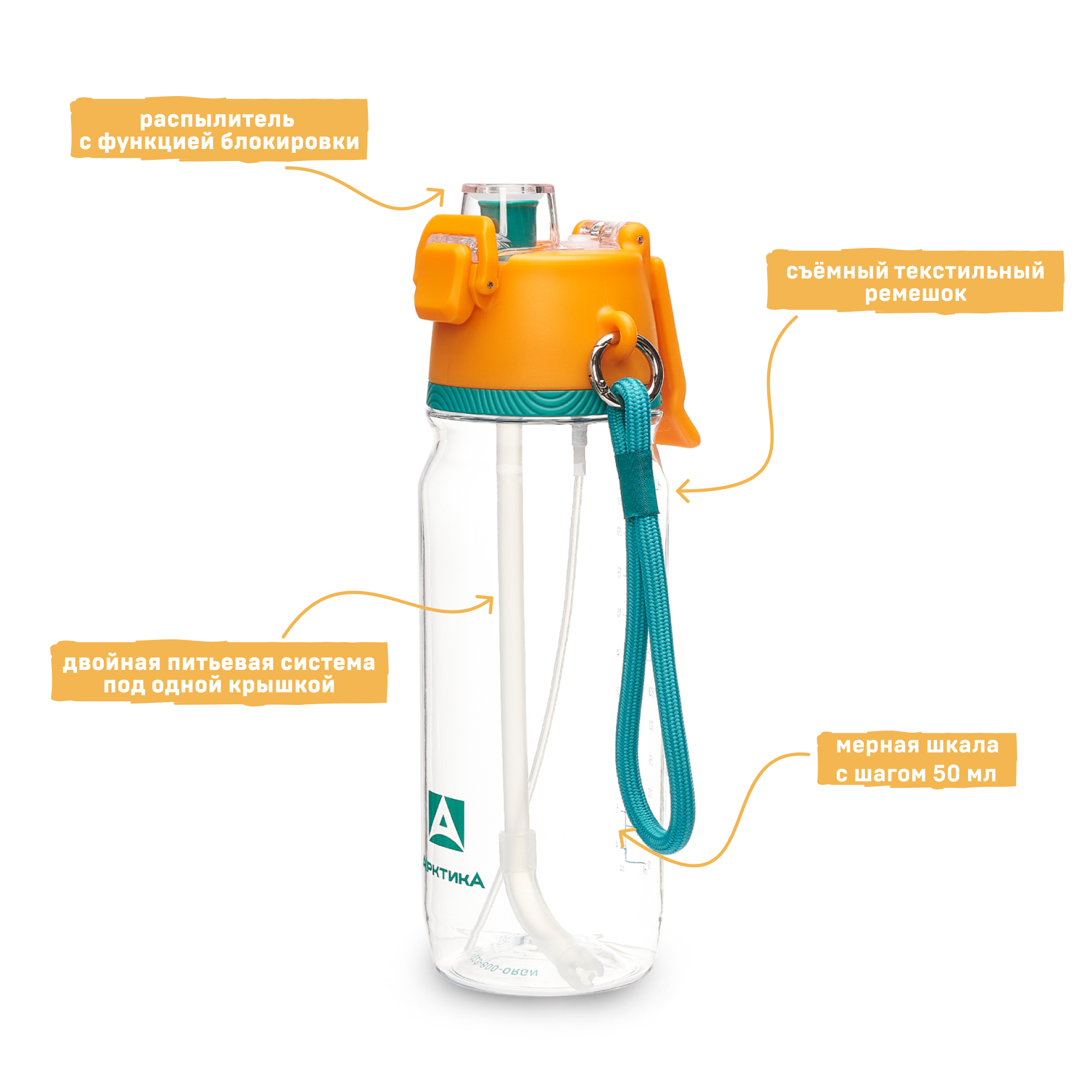 Бутылка Арктика 723 800 мл - фото 2