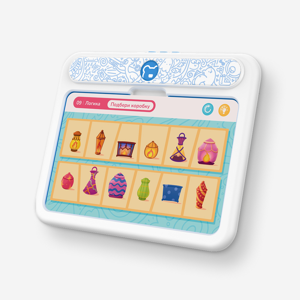 Обучающий планшет LUMICUBE Smart / Смарт синий - фото 2