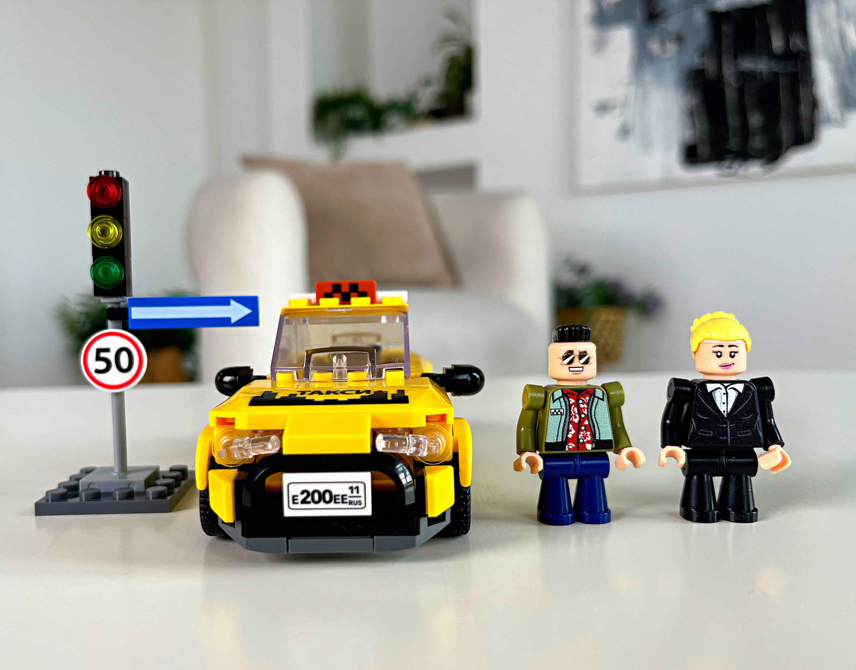 Конструктор brick labs Такси 210 дет. - фото 6
