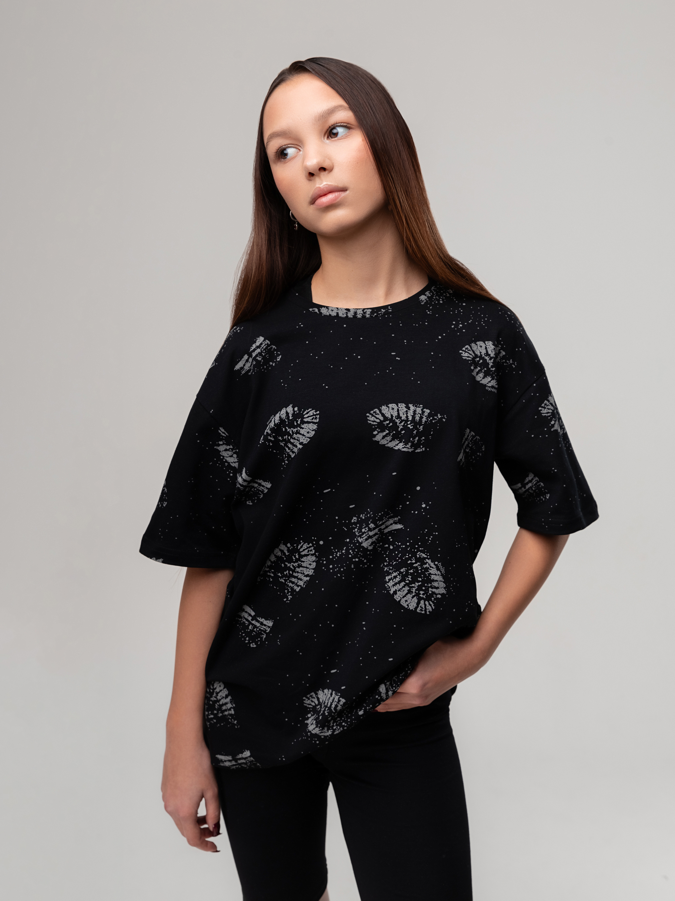 Футболка Bodo 36-99MU_черный (серый) - фото 3