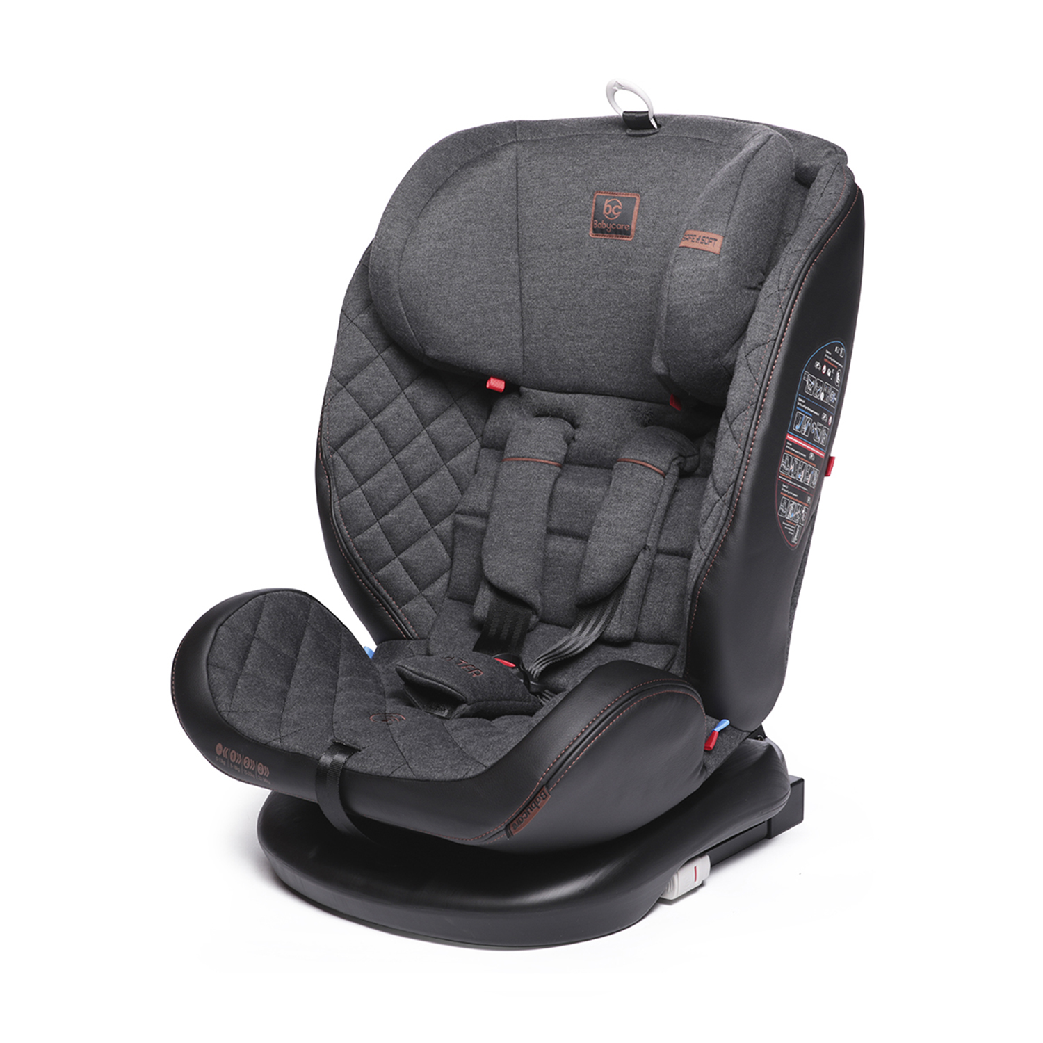 Автокресло BabyCare Shelter Isofix 0+/1/2/3 (0-36 кг) - фото 7