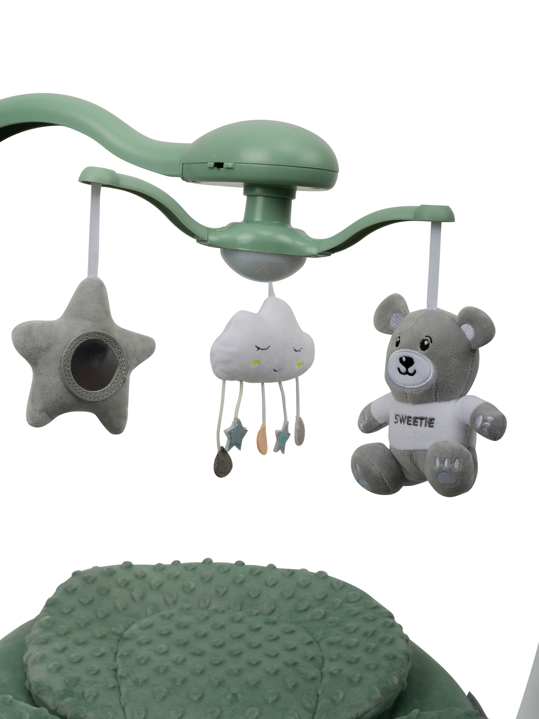 Качели Indigo Fresh зеленый-серый - фото 24