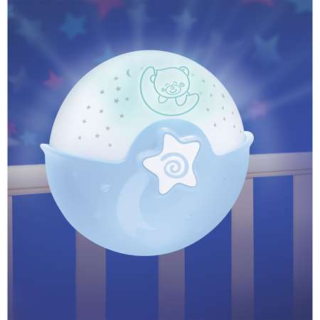 Игрушка ночник, проектор INFANTINO Ночник-проектор голубой