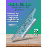 Линейка AXLER пластик 1 шт.