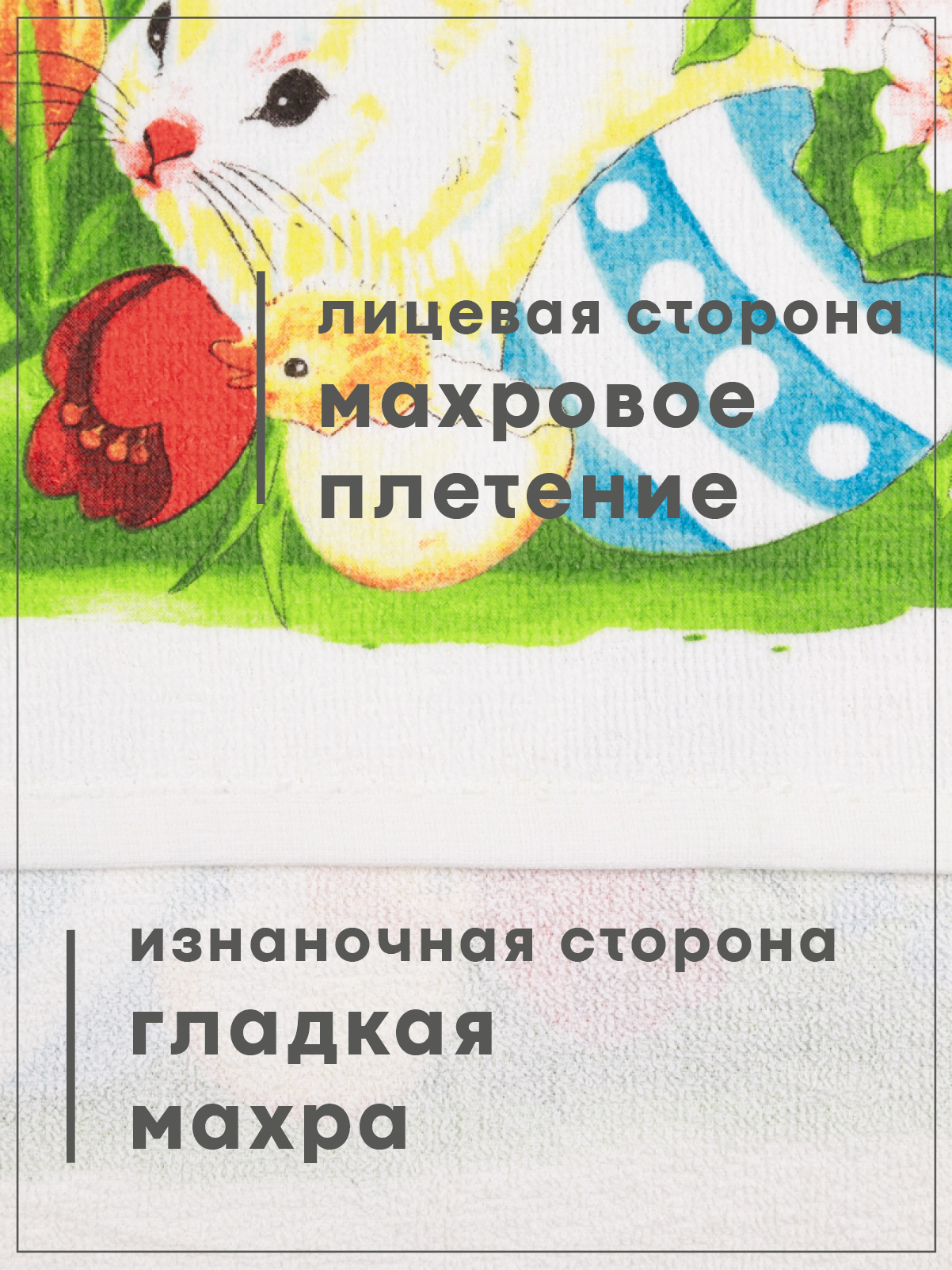 Комплект полотенец кухонных Wellness Весна Набор 3 - фото 3