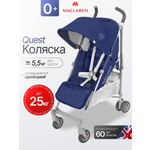 Коляска прогулочная Maclaren Quest Medieval Blue / Silver