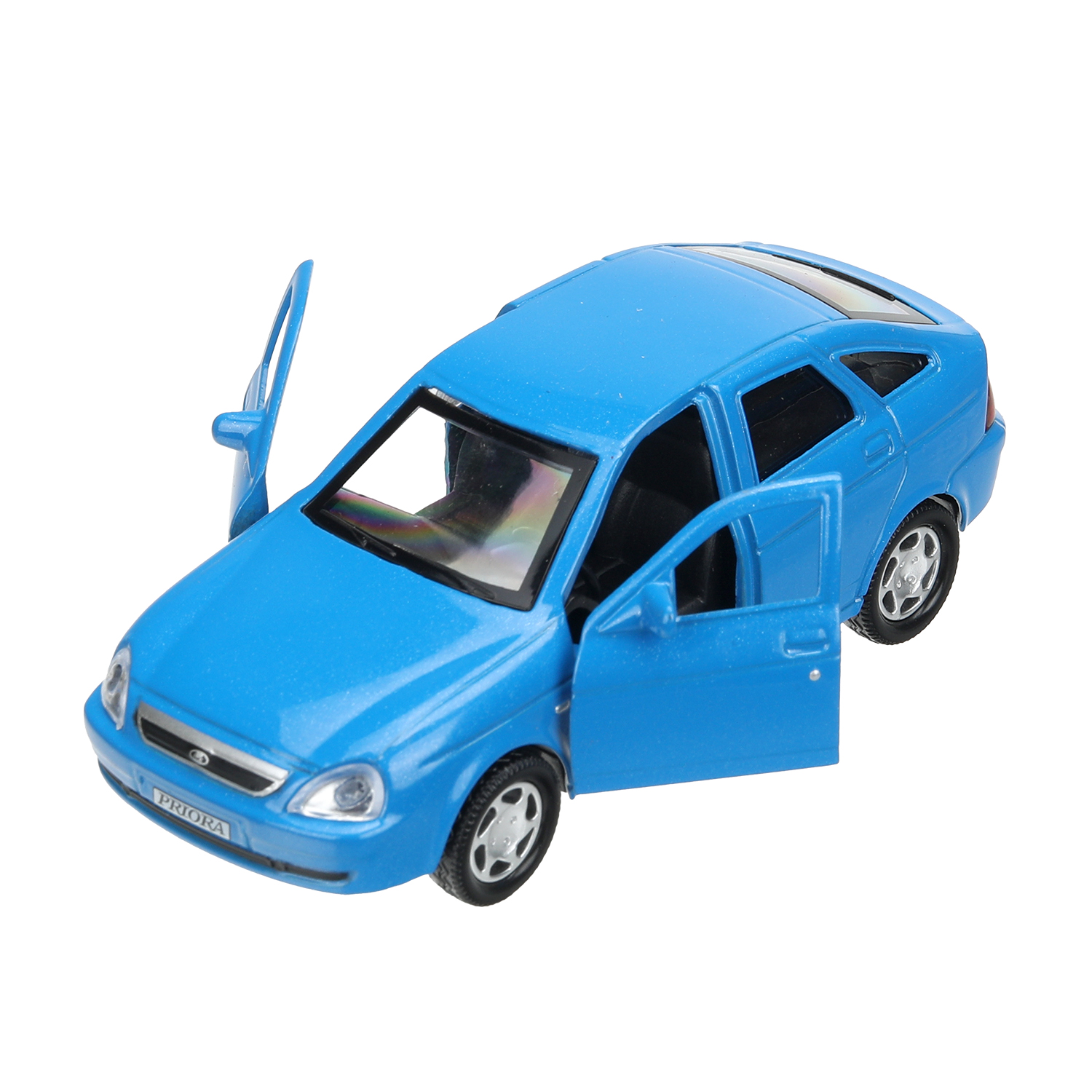 Автомобиль Технопарк LADA Priora голубой 395971 - фото 6