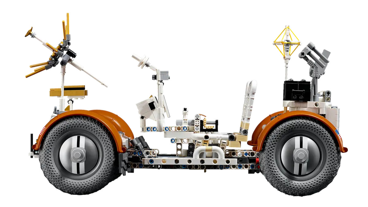 Конструктор LEGO Technic Лунный вездеход NASA Apollo блочный - фото 11