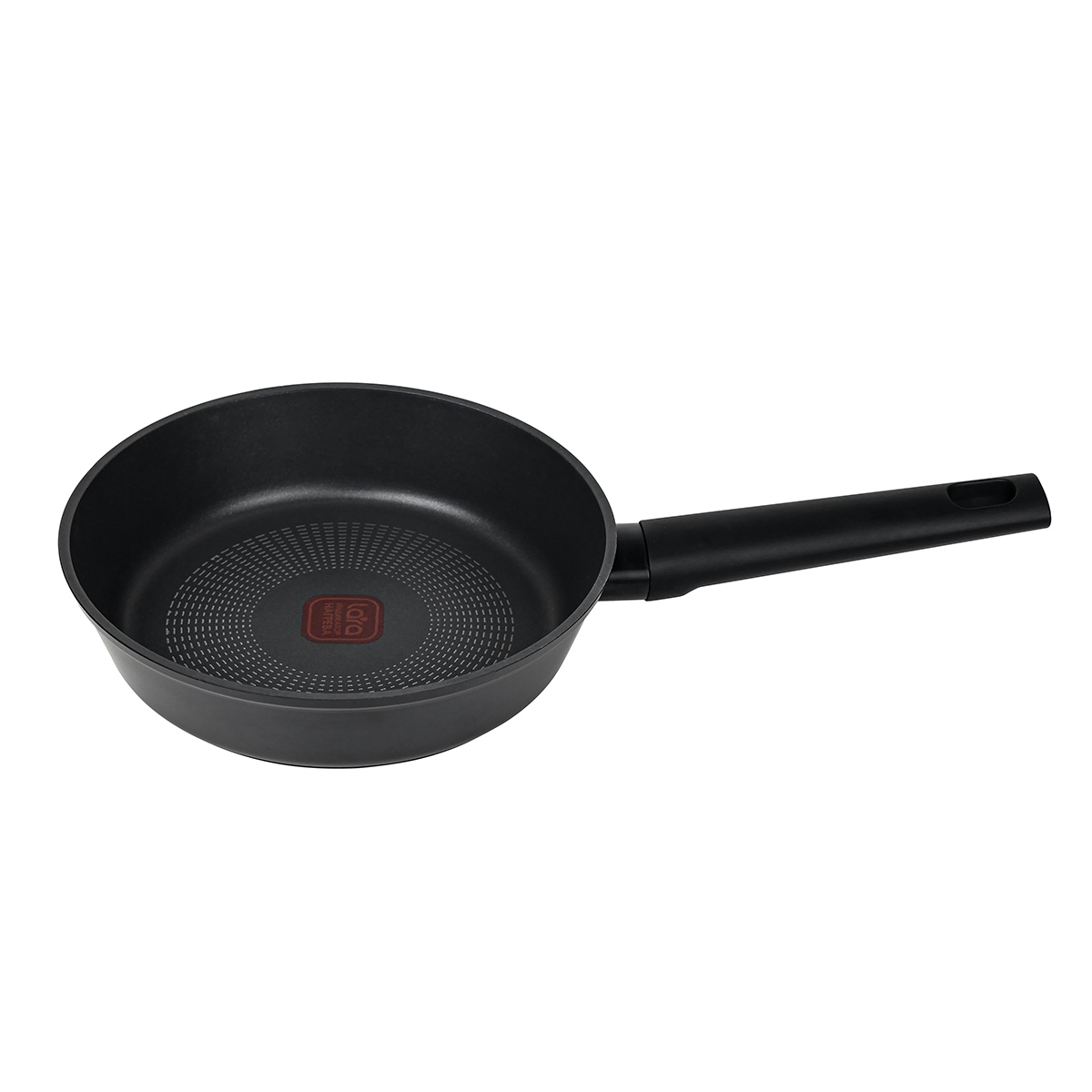 Сковорода LARA LR01-66-20 серия ЛОФТ 20х5см ручка soft-touch индукция Индикатор нагрева - фото 1