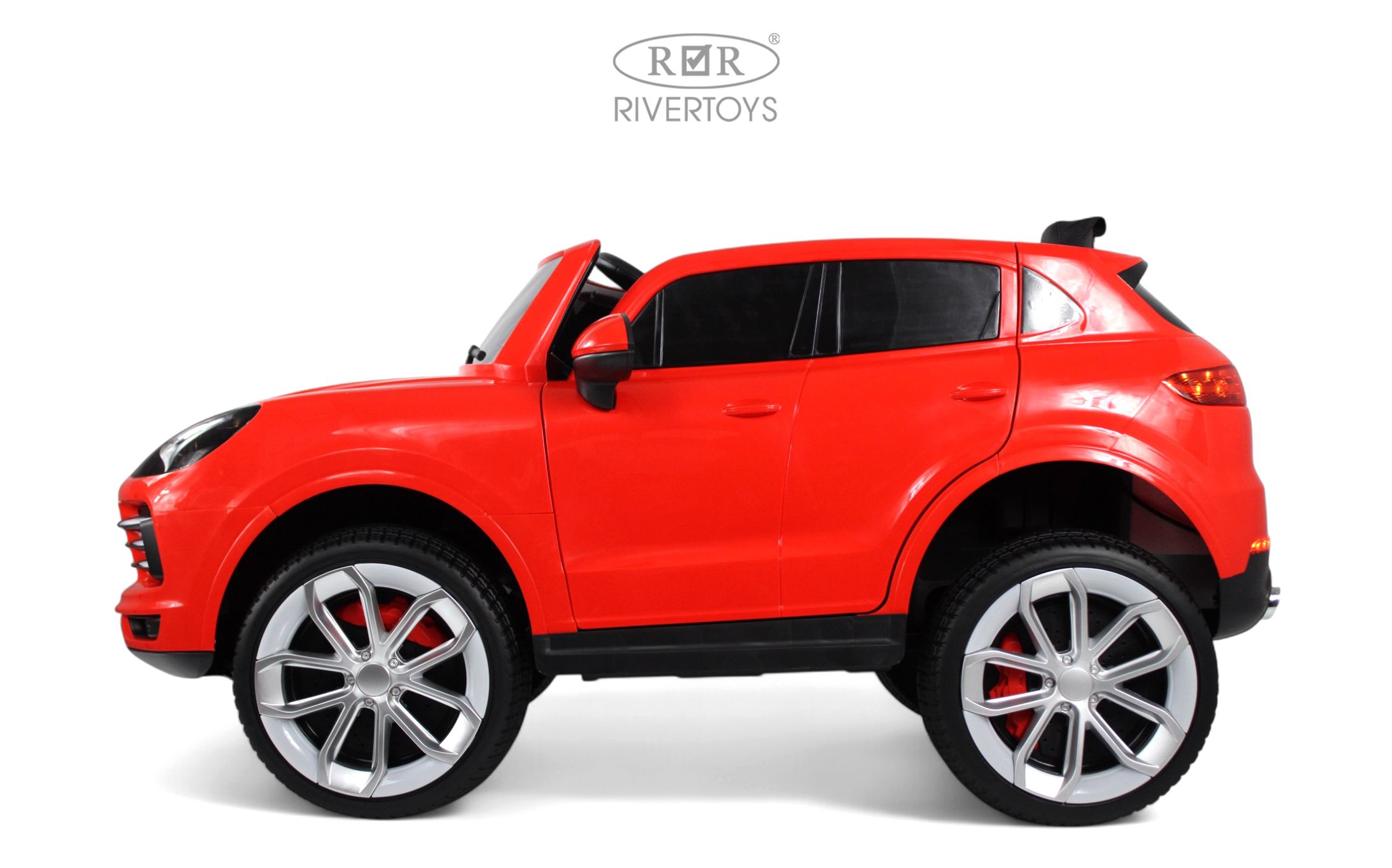 Электромобиль RIVERTOYS М005БХ-RED С пультом ДУ - фото 10