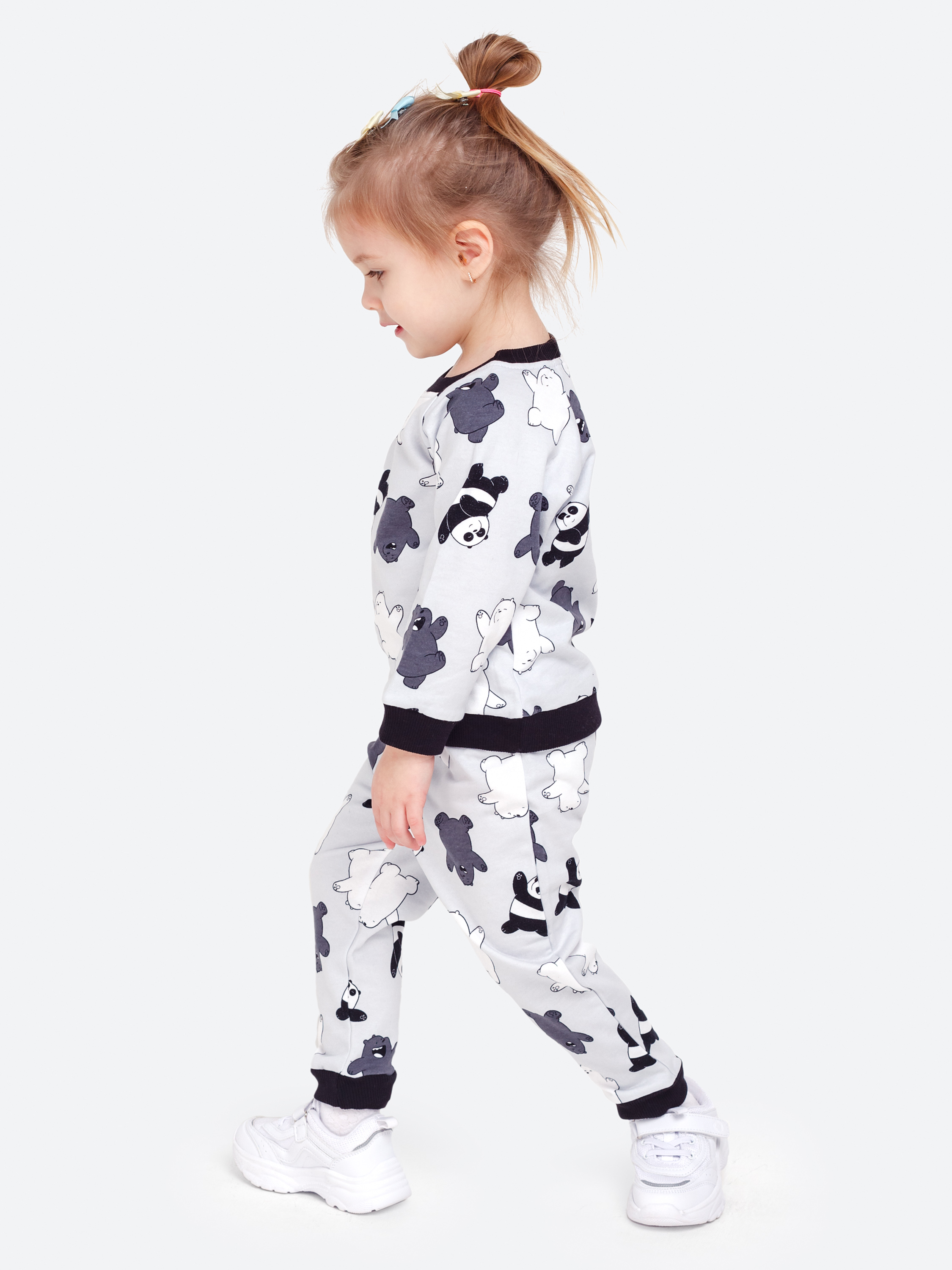 Костюм VEDDI 635ф-21/серый/панда - фото 11