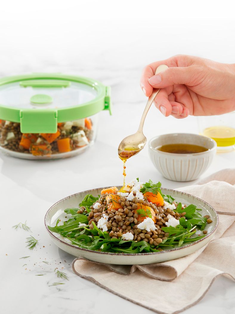 Контейнер стеклянный LEKUE At Home 950мл - фото 2