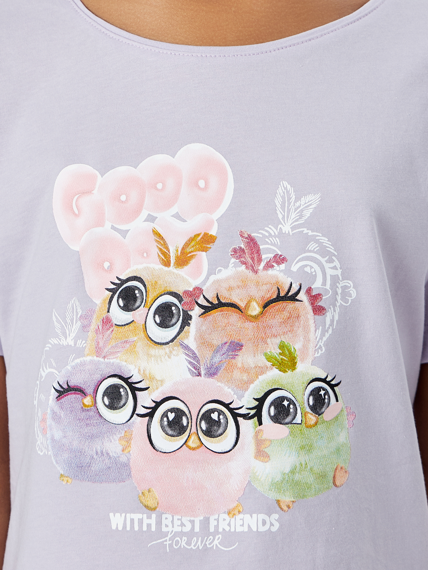 Пижама Mark Formelle (Марк Формэль) 567727/лаванда +печать - фото 7