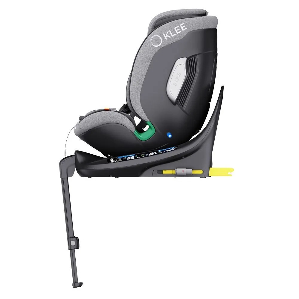 Автокресло KLEE Nova 360 i-Size Isofix 0+/1/2/3 (0-36 кг) серый - фото 5