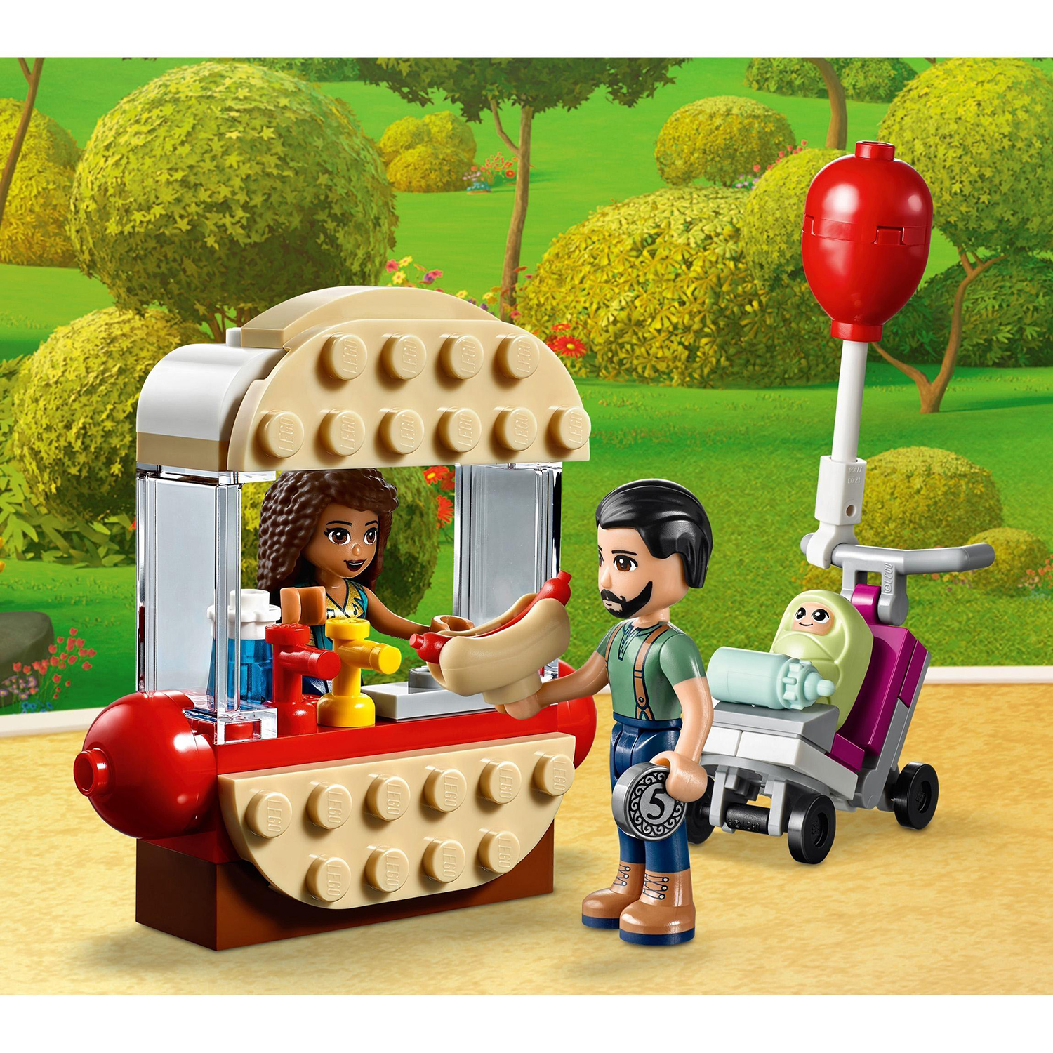 Конструктор LEGO Friends Сцена Андреа в парке - фото 7