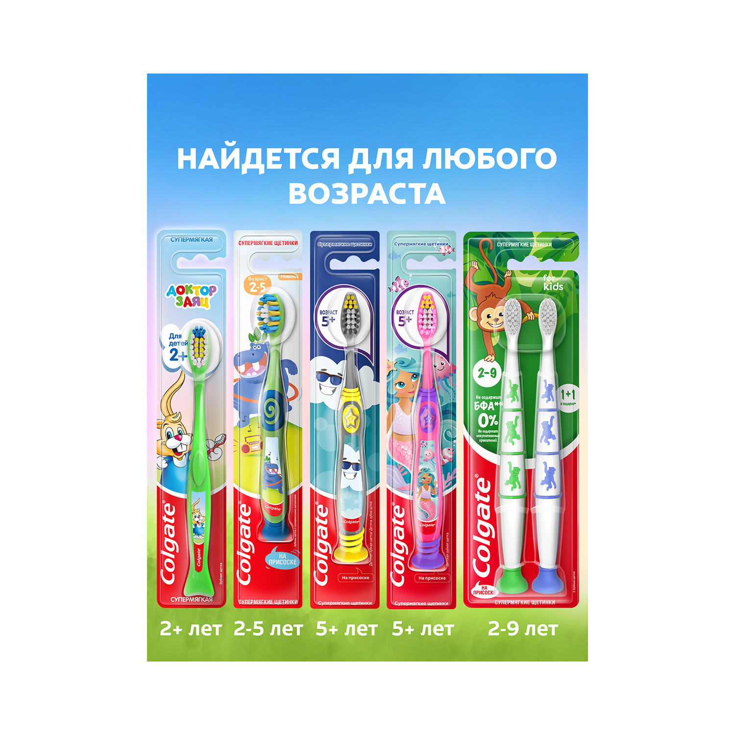 Зубная щетка классическая Colgate от 2 лет - фото 18