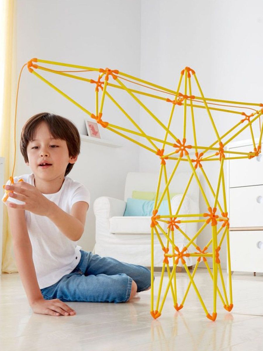 Конструктор Hape Строительный кран деревянный - фото 2