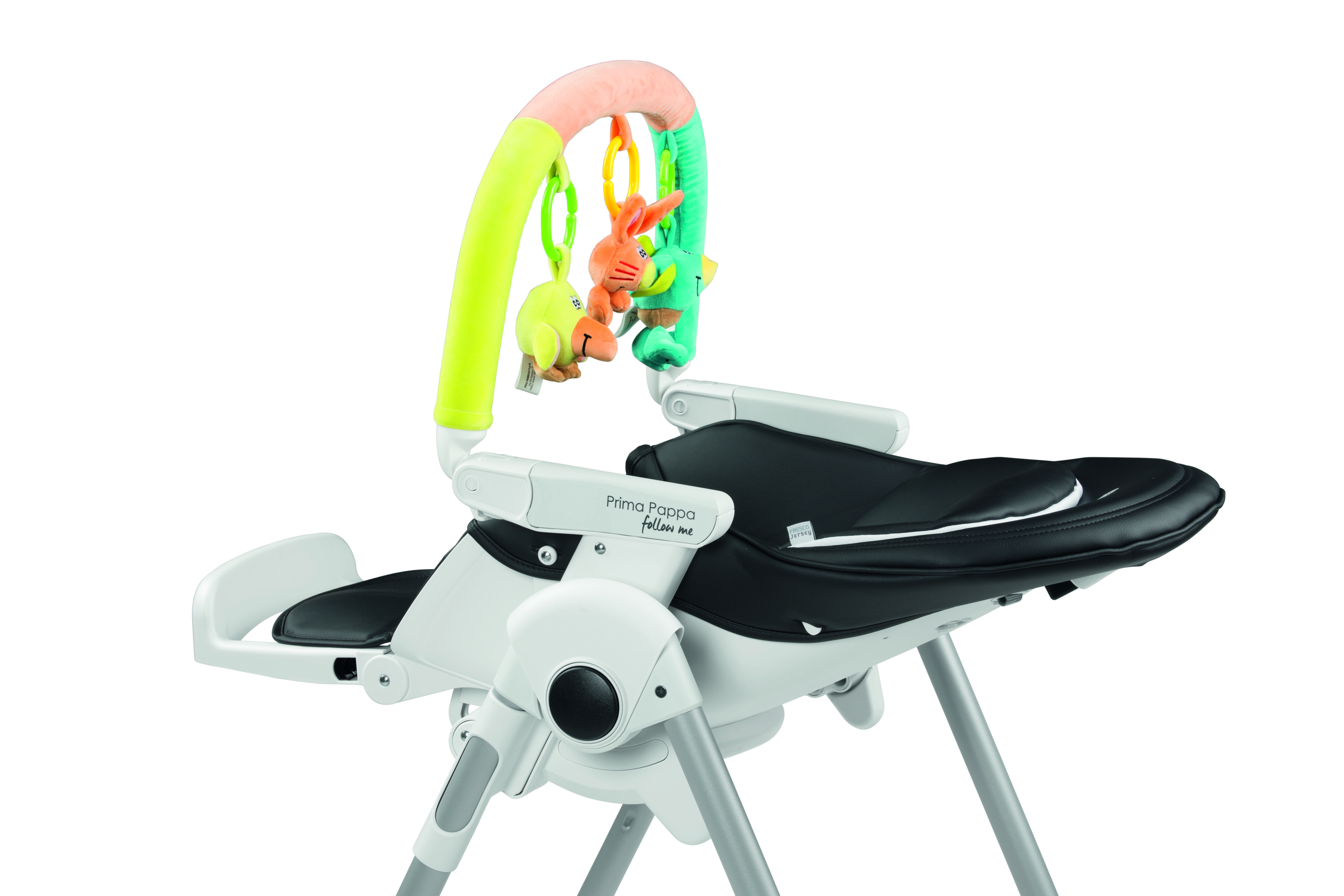 Стульчик для кормления Peg-Perego Prima Pappa Follow Me Plus черный - фото 8