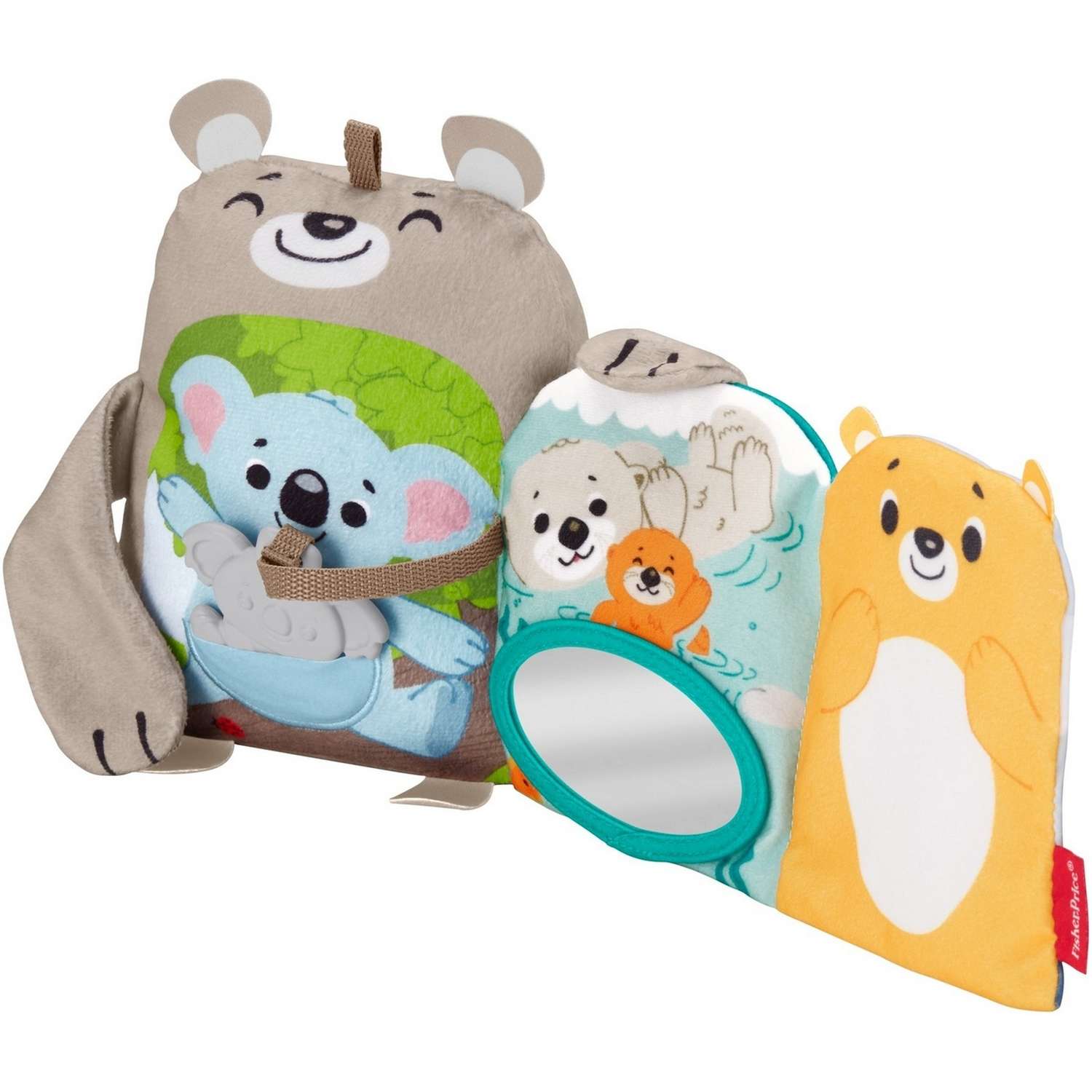 Игрушка Fisher Price Книга обучающая мягкая GJD37 - фото 4