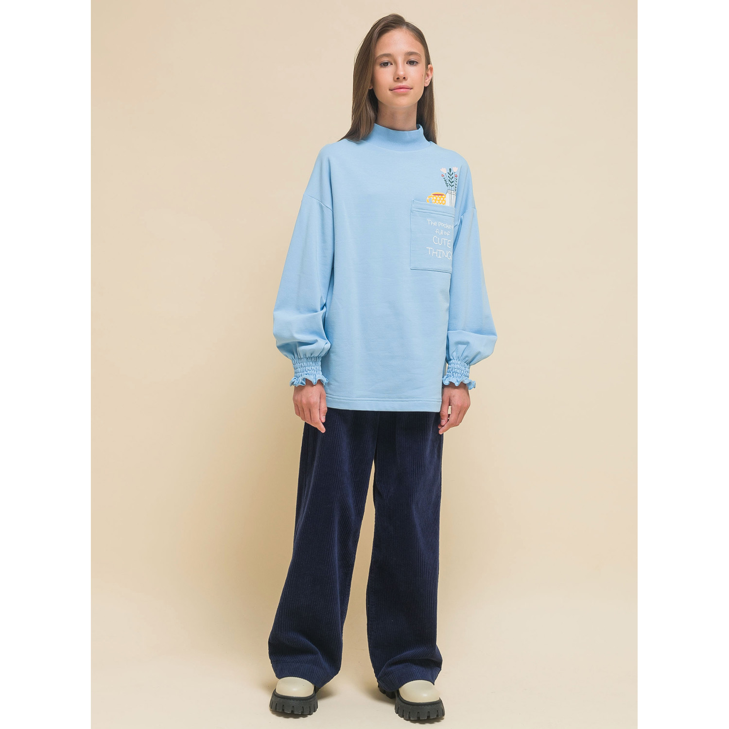 Свитшот Pelican GFNS3337U/Голубой - фото 7