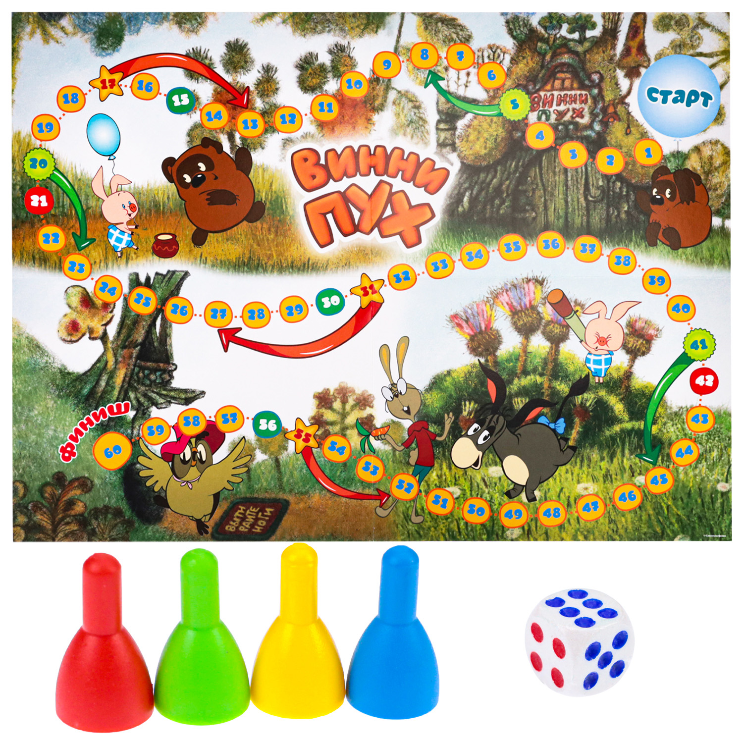 Настольная игра Рыжий кот Ходилка - фото 4