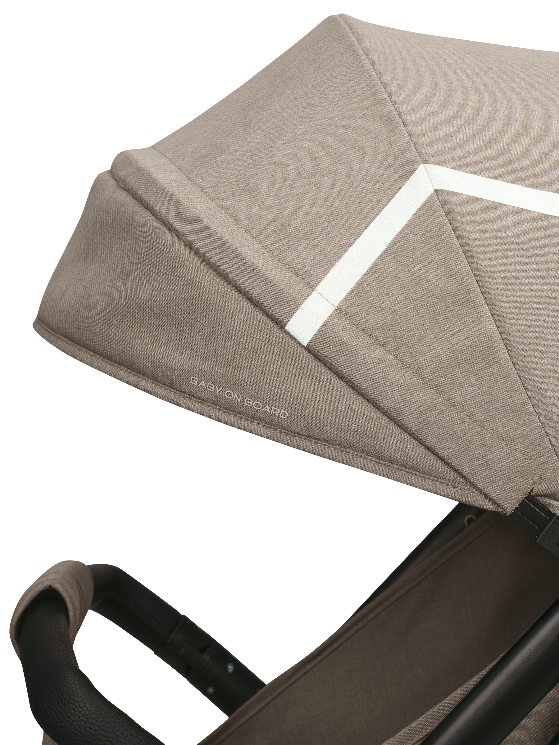 Коляска прогулочная Indigo Mega бежевый - фото 19