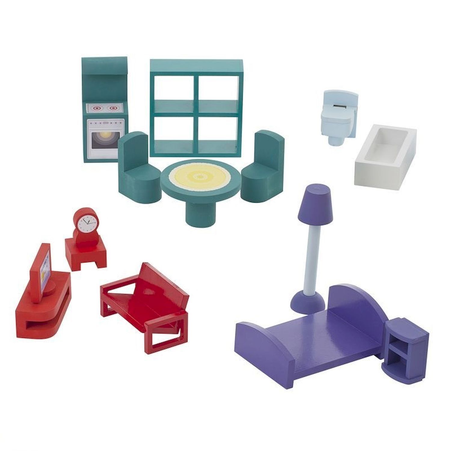 Домик для кукол PAREMO с мебелью PD115-01 - фото 9