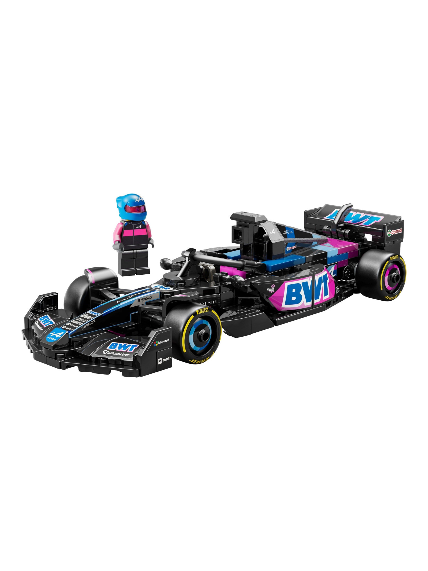 Конструктор LEGO Speed Champions BWT Alpine F1 Team A524 258 дет. - фото 8