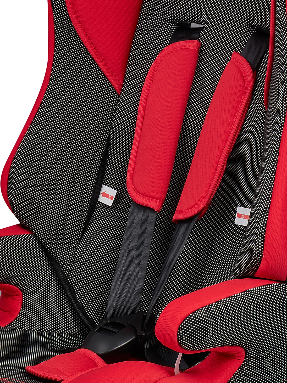 Автокресло Teddy Bear 513R/17 red-black dot 1/2/3 (9-36 кг) красный - фото 2