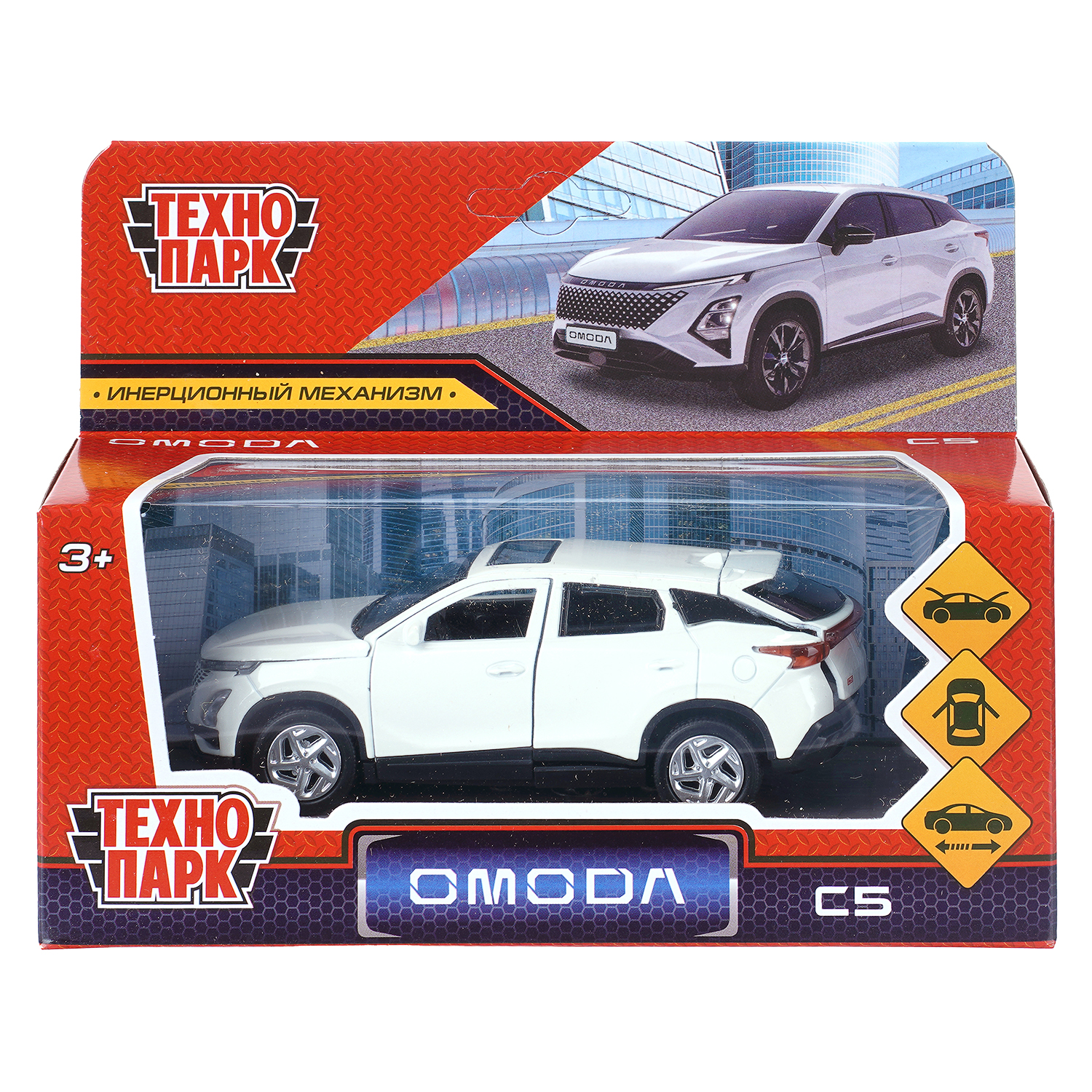Автомобиль Технопарк Omoda Белая 417652 - фото 3