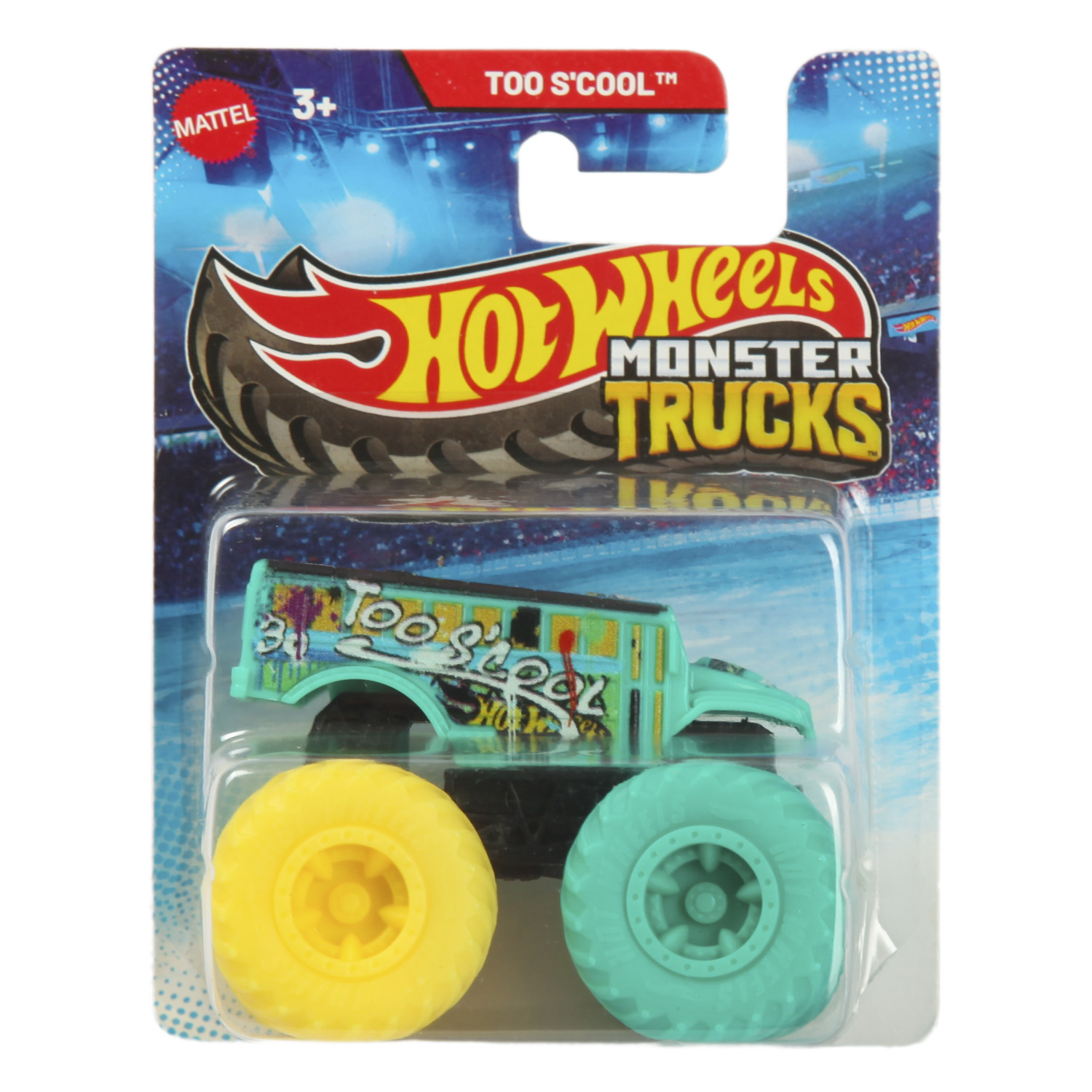 Монстр-трак Hot Wheels Too S'cool HTP25 1:64 HFB96 - фото 7