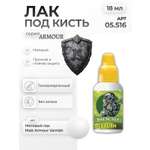 Лак акриловый для творчества под кисть Jim Scale Матовый Matt Armour Varnish 18мл
