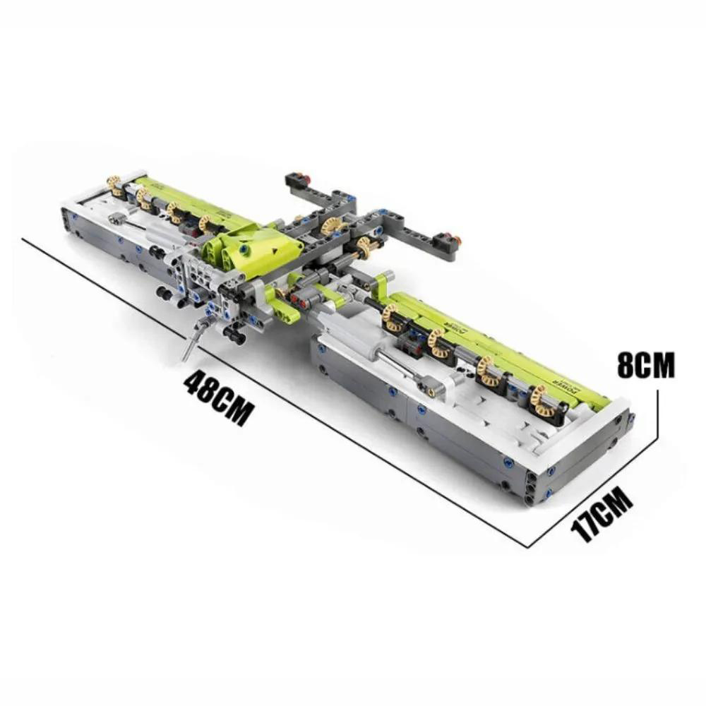 Конструктор Mould King Дополнение к трактору JCB блочный - фото 10