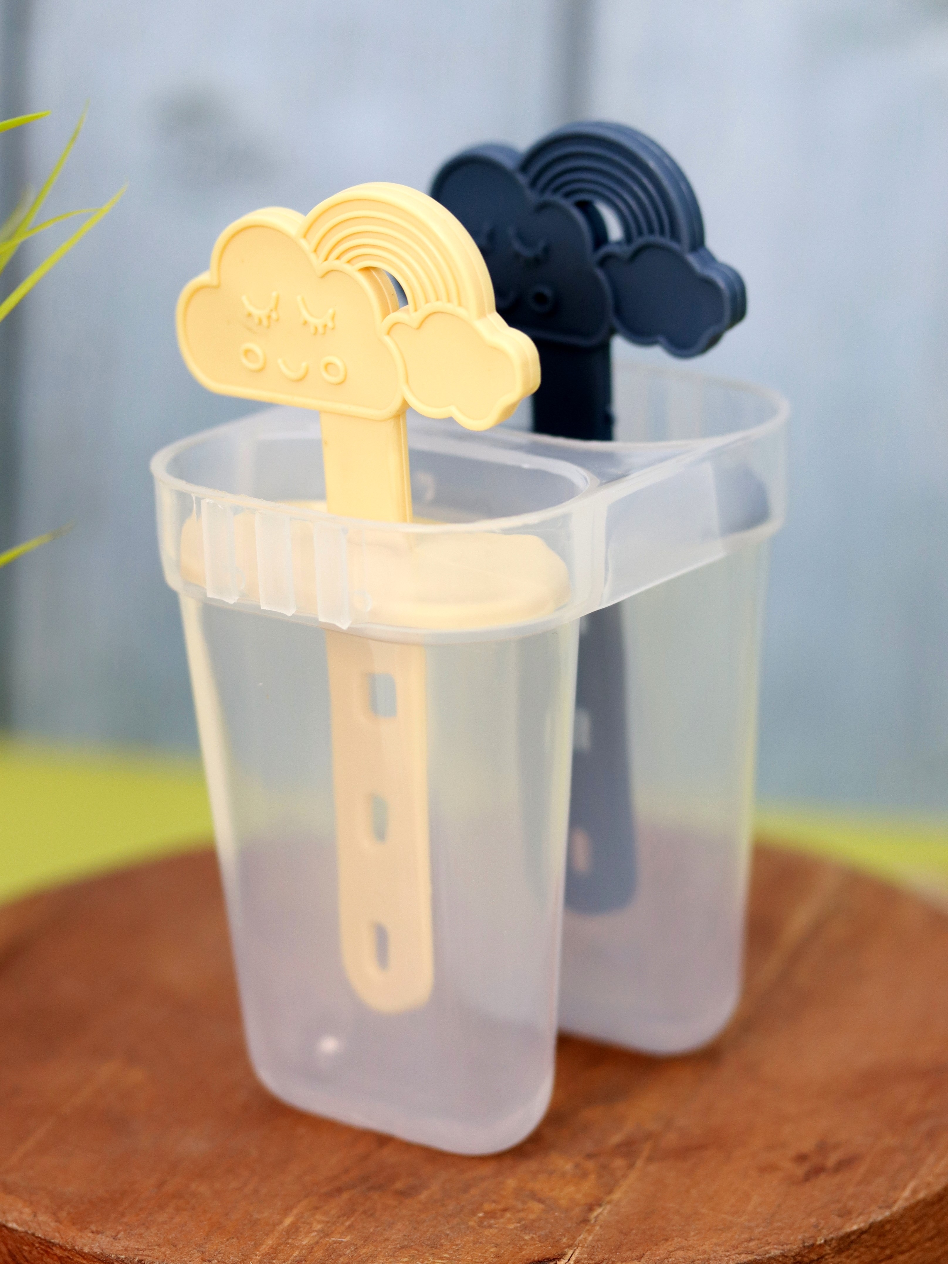 Формочки для мороженого iLikeGift Cloud yellow-blue - фото 2