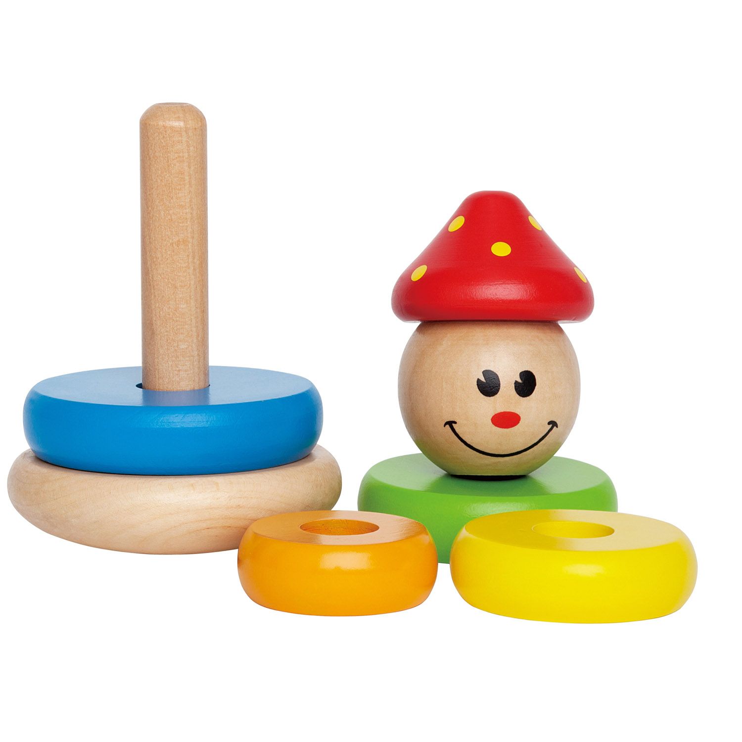 Игрушка Hape пирамидка - фото 6