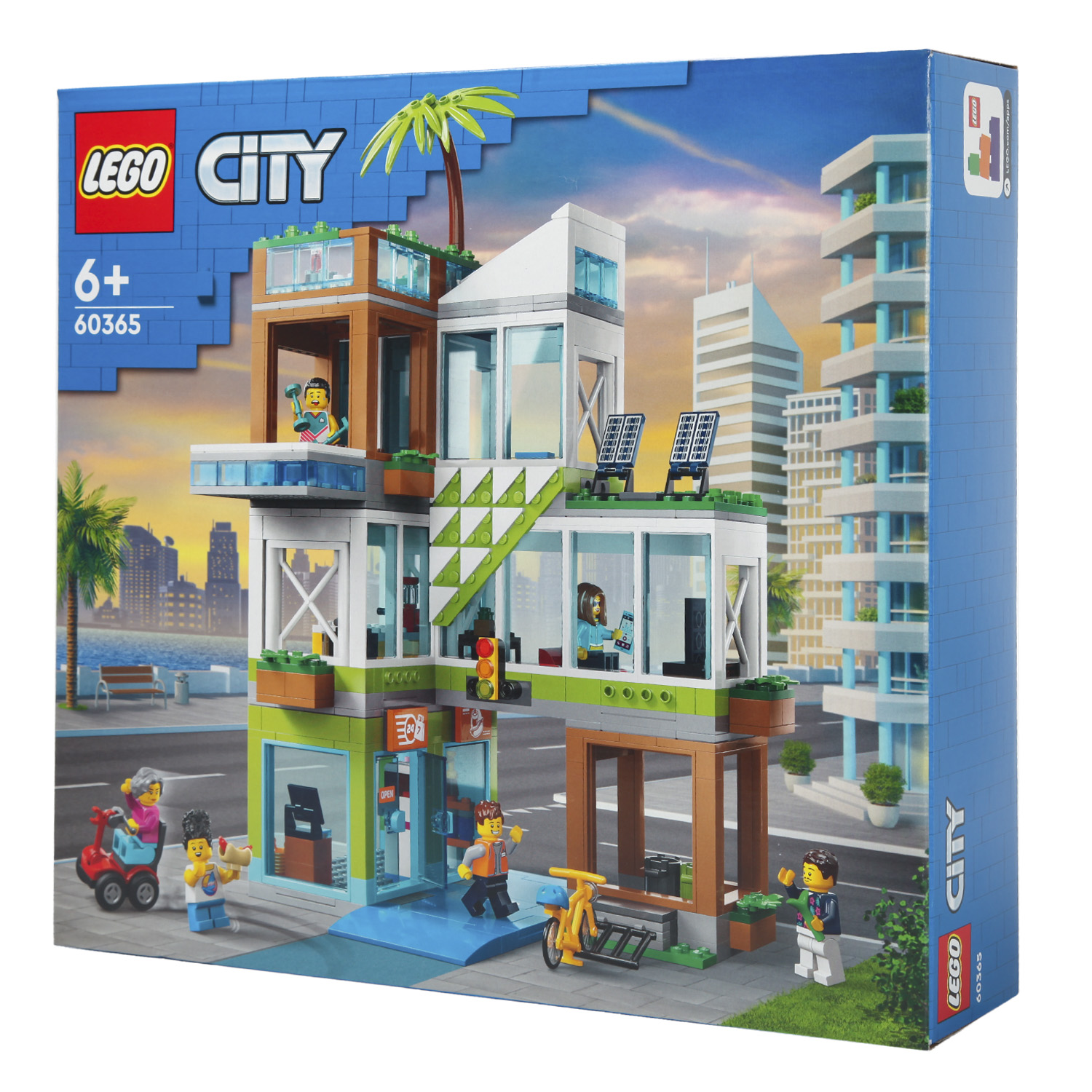 Конструктор LEGO City Apartment Building 688 дет. - фото 10