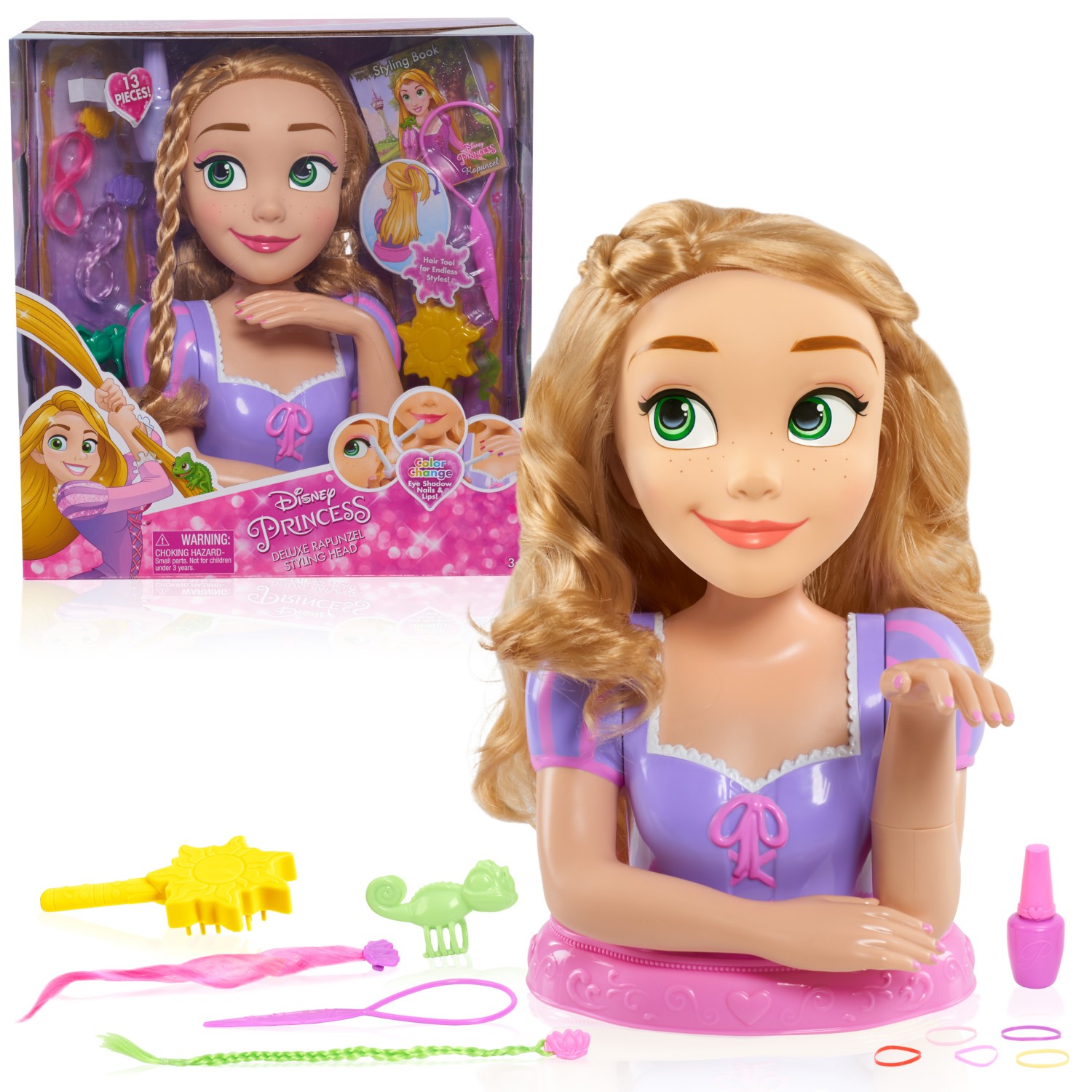 Игрушка Disney торс для причесок Принцесса Рапунцель - фото 15