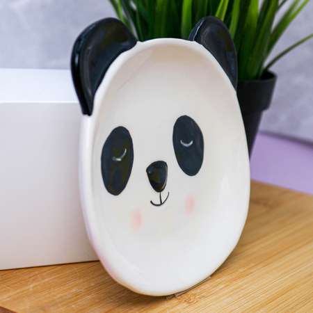 Тарелка керамическая iLikeGift Panda plate