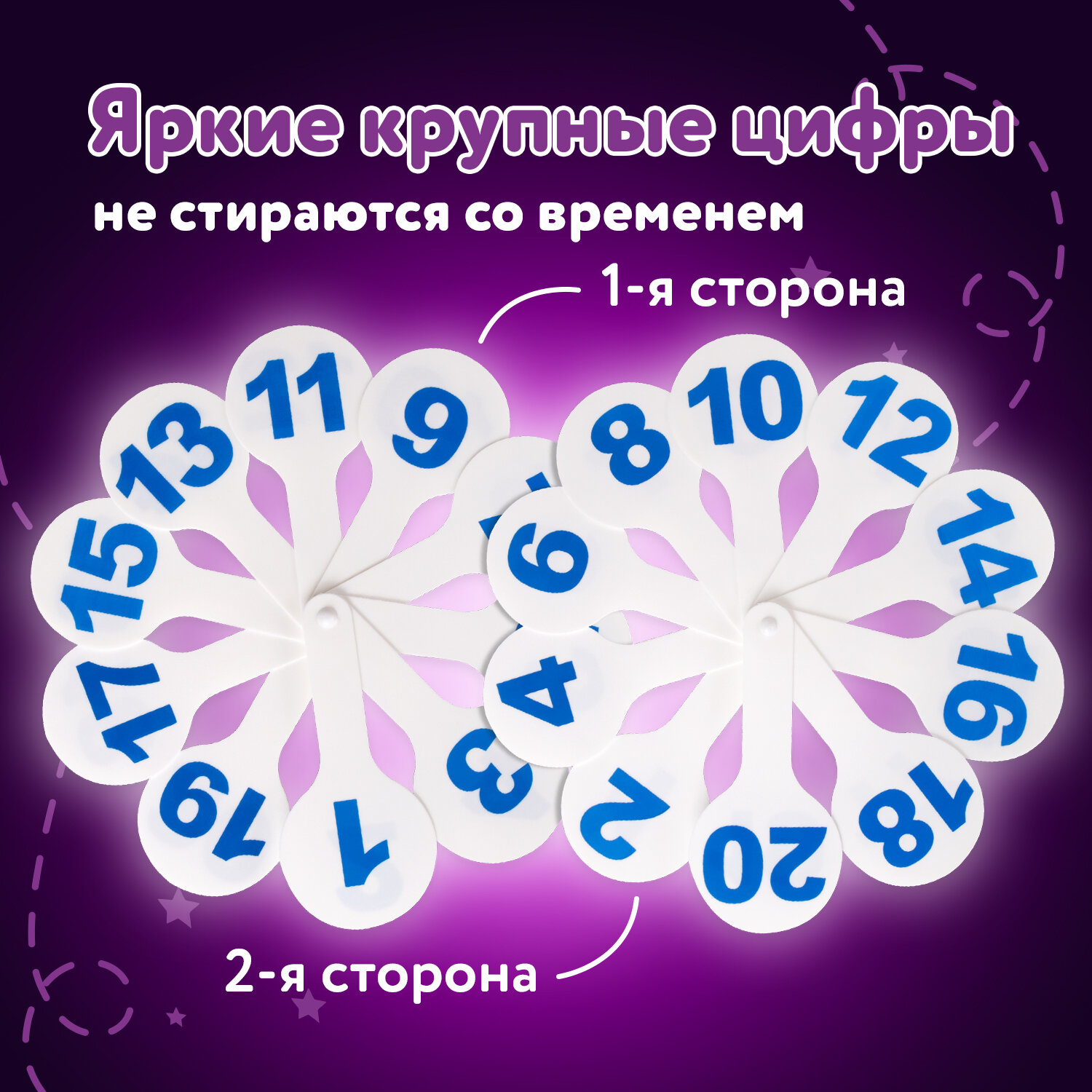 Касса-веер Юнландия Цифры - фото 2