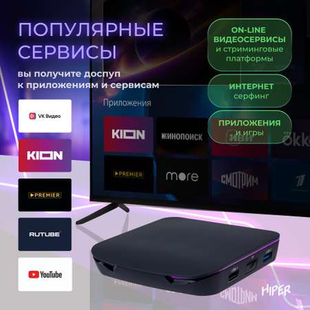 Медиаплеер HIPER HIPER MEDIA ATV 8K