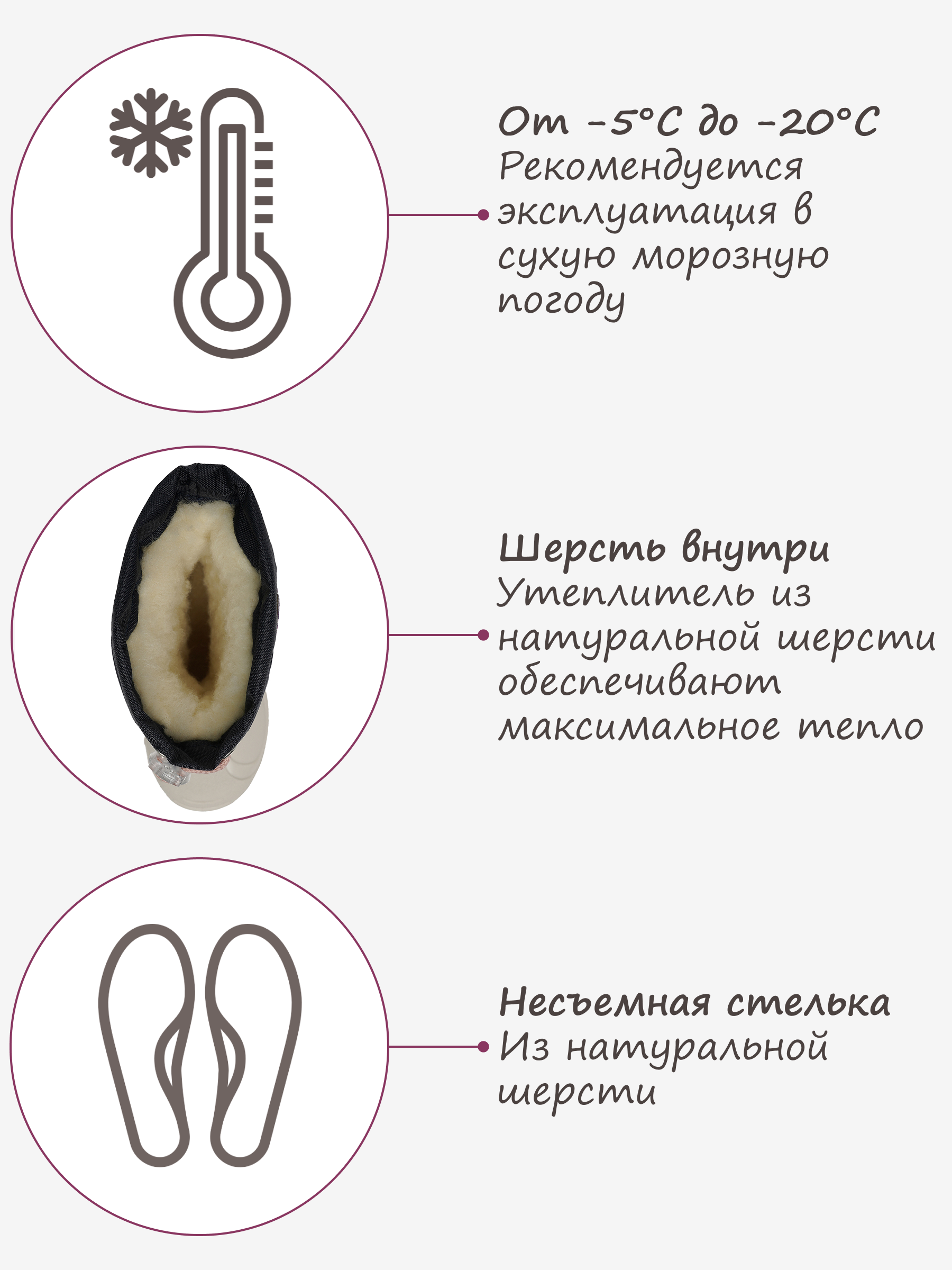 Сноубутсы GUSTI F09768AGUSA4705229 - фото 4