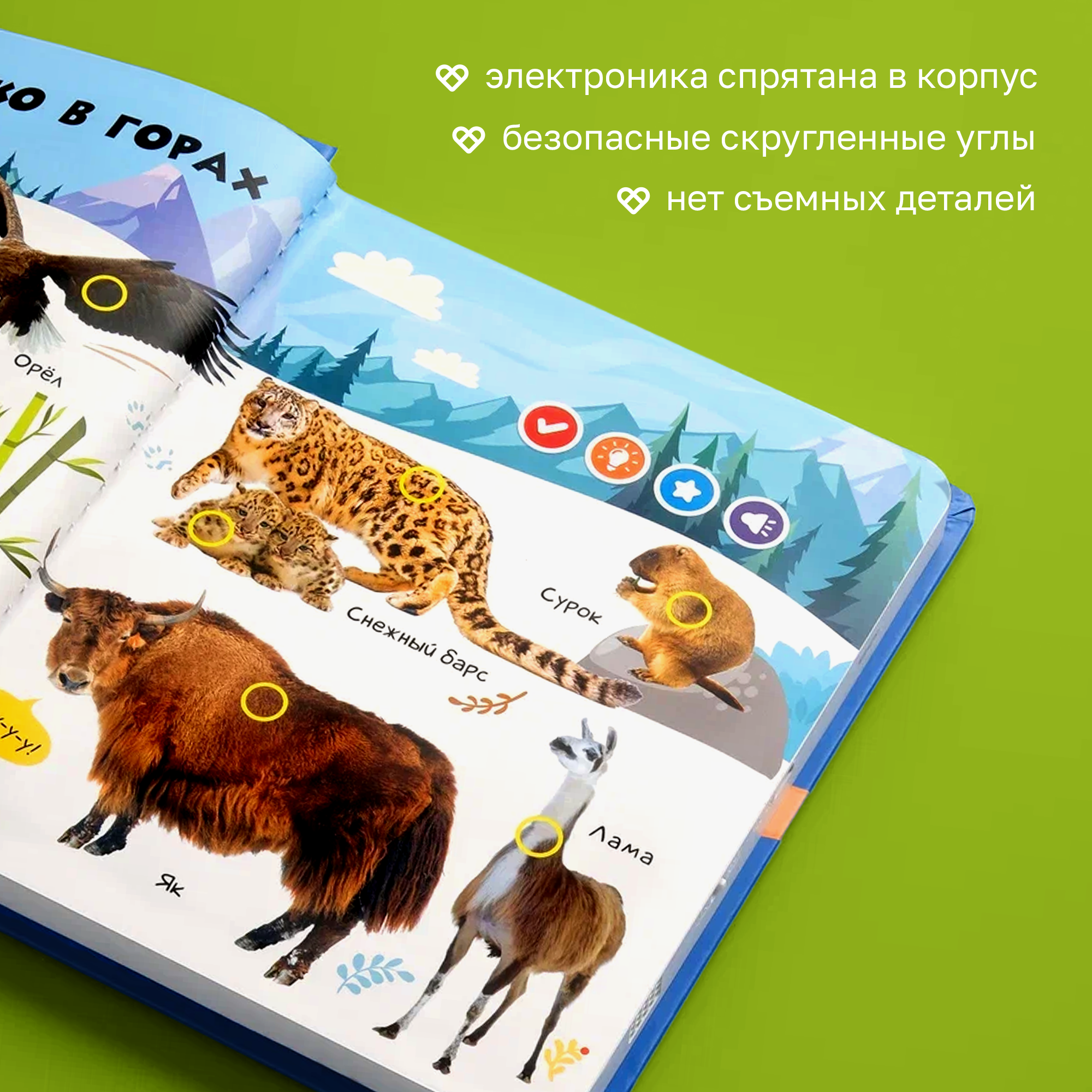 Комплект говорящих книжек BertToys Нажималки: Животные + Я и Мир Вокруг - фото 11