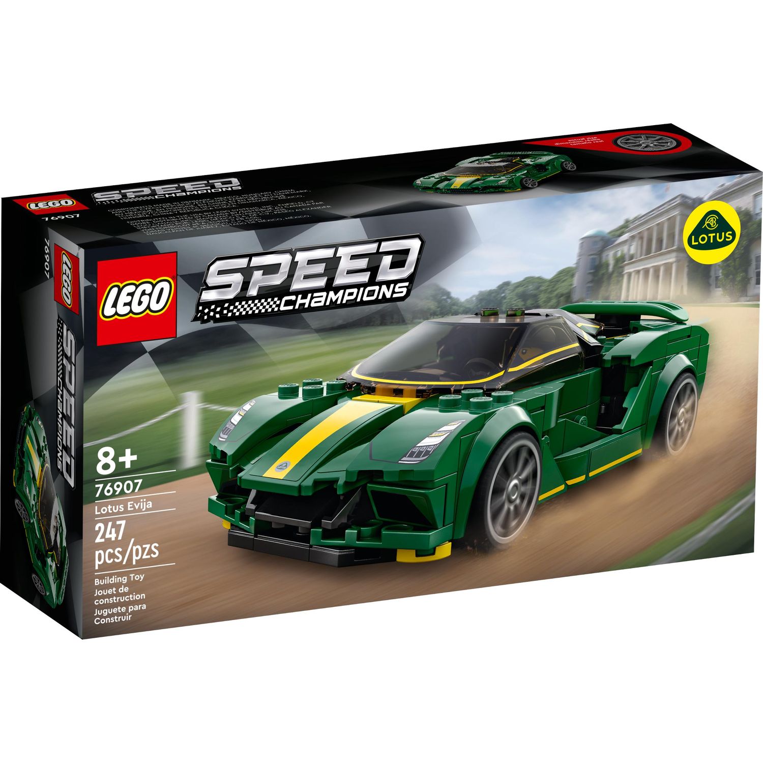 Конструктор LEGO Speed Champions Lotus Evija блочный - фото 5